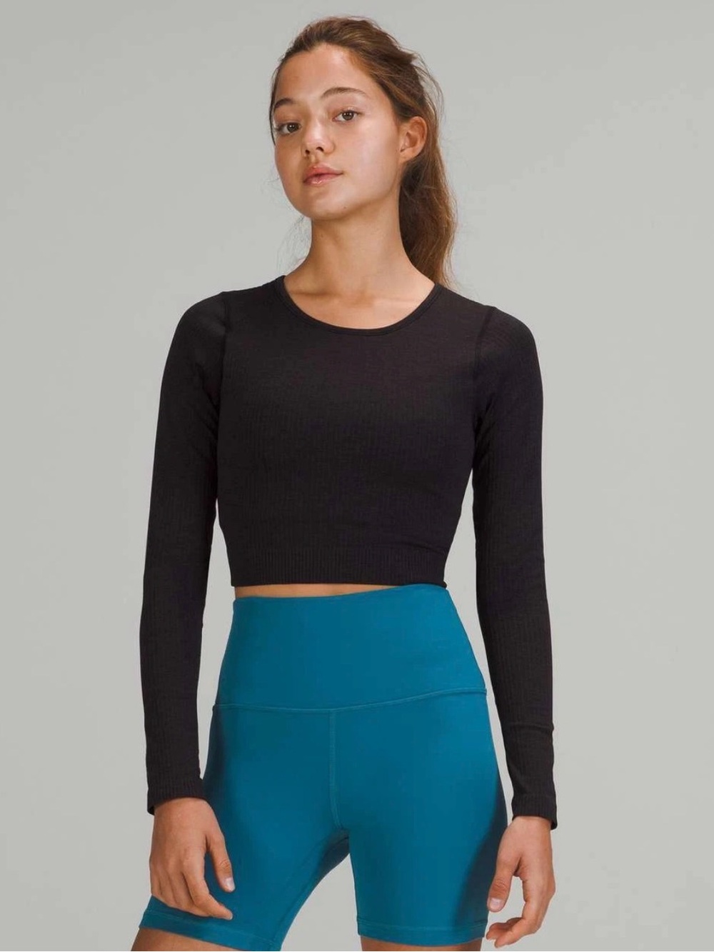 Lululemon Ebb to Street Women's Long Sleeve- Black size 6